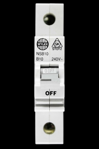 Wylex amp curve - 6ka, mcb