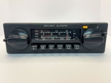 Concours Becker Europa 598 Classic Vintage Car Radio Aux FM