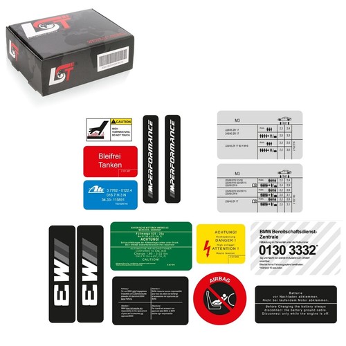Safety notice vehicle sticker - notice,