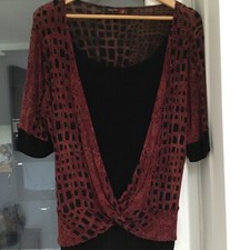 Gorgeous Blouse By Stephen Y Size XL