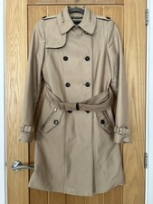 Zara Woman Camel Tan Gold Zip