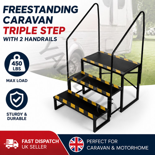 Freestanding tread triple - freestanding,