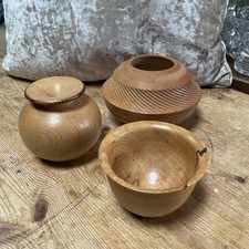 treen collectables. Bowls