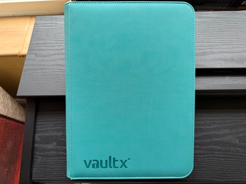 Vault pocket binder - pocket, teal