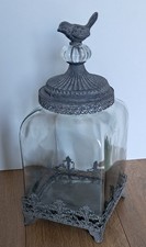 Large Glass Cookie Jar with