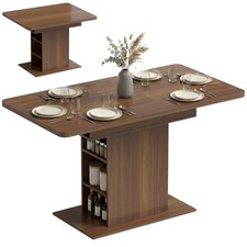 HOMCOM Extendable Dining Table