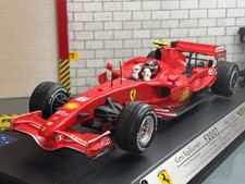 1:18 HOT WHEELS F1 Formula 1 FERRARI F2007 Kimi Raikkonen 2007 WORLD CHAMPION!