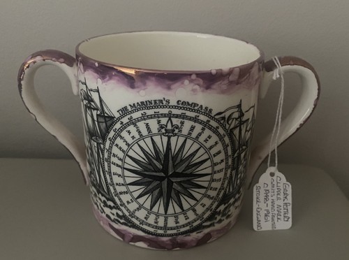 Antique grays pottery - grays, lustre