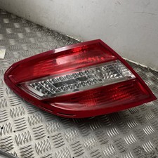 2008 MERCEDES C CLASS C220 CDI W204 AUTO PASSENGER REAR LIGHTS No Bulb Holders