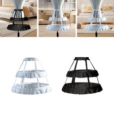 Girls Petticoat,Tutu Underskirt Slips,Wedding,2 Hoops,Versatile,Girls Crinoline