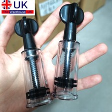 2PCS Black Rotary Nipple