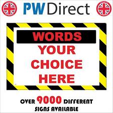 SIGN YOUR CHOICE IMAGE WORDS CUSTOM PERSONALISE DESIGN CREATE CC661 BESPOKE