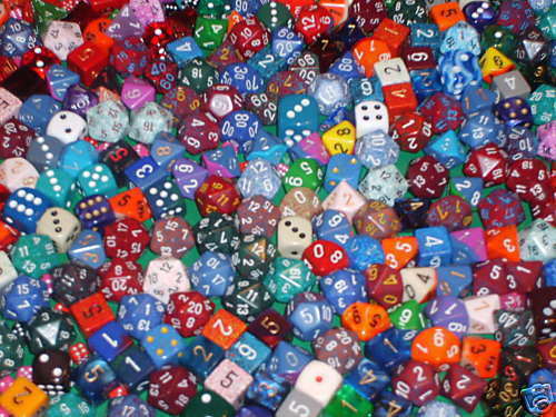 Dungeons dragons poly - &, dice