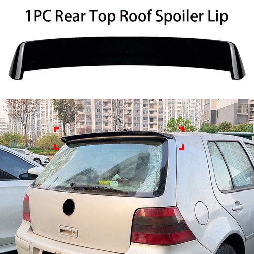 Black rear spolier boot - boot, roof
