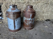 Pair Of Old Fashioned Milk