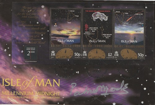 Millennium midnight fdc hand - millennium,