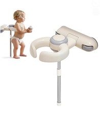 Baby Bath Support, Wall-Mounted Toddler Shower Stand, Foldable Infant Bath Stand