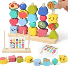 Wooden Beads Sequencing Toy