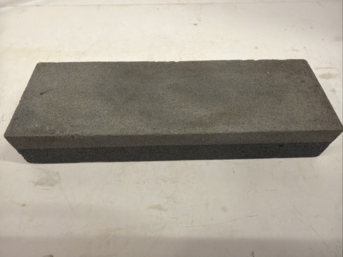 Used fine course oil stone - &,