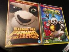 Kung Fu Panda 1-3 DVDs DISCS LIKE NEW ED 245G