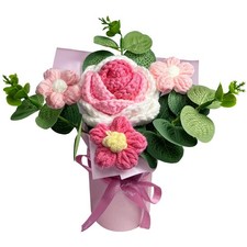 Crochet Medium Rose Flower