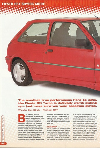 Ford fiesta turbo original - turbo,
