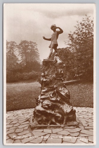 Peter pan statue - statue, kensington