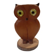 Wooden Owl Wood Carved