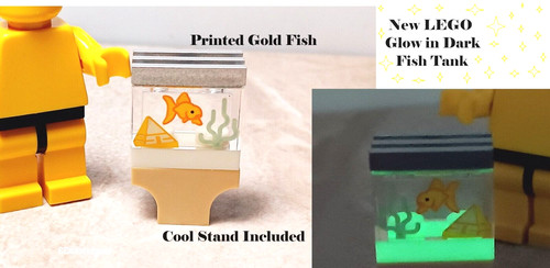 New lego glow sand - new, fish