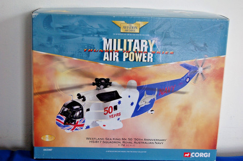 Corgi aa33407 westland sea - aa33407,