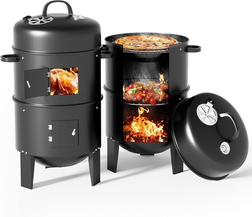 Round smoker charcoal - round,