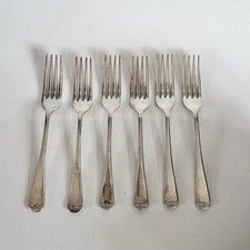 Antique silver plate dinner