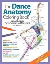 The Dance Anatomy Coloring Book - 9781684620562