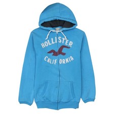 Hollister Men's Blue Full Zip