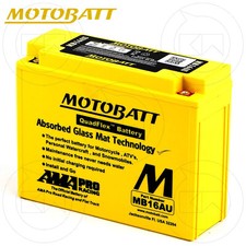 Sealed Motobatt MB16AU Enhanced Battery 12V - 20.5Ah Ducati ST2 944 1997