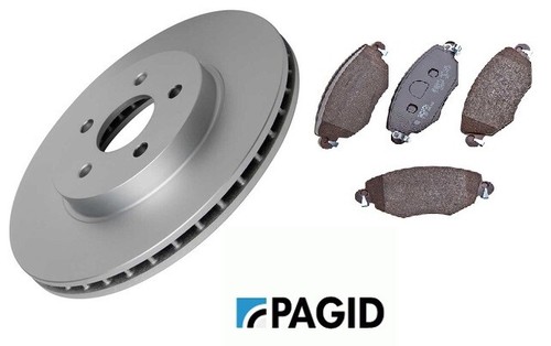 Pagid front brake discs pair - discs, &