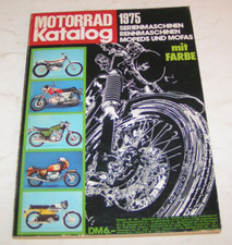 Motorcycle Catalog 1975 -