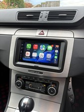 VW Kenwood DMX7722DABS Wireless Apple CarPlay Android Auto Stereo Upgrade Kit