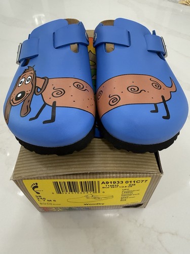 Birkis birkenstock woodby blue - woodby,