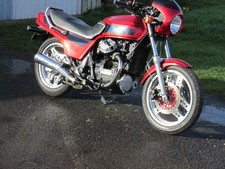 Honda  CX650 motorcycle