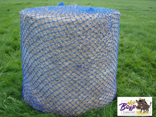 Round bale haynet wild - wild, boar