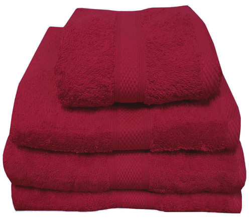 Burgundy 500 gsm egyptian - burgundy,