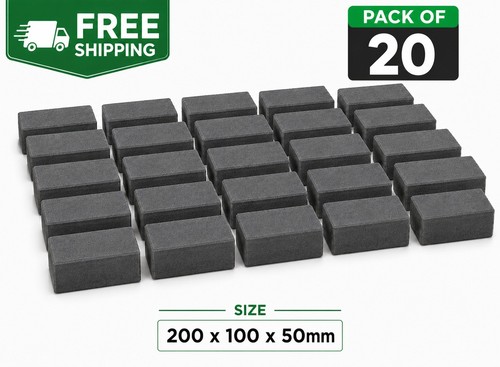 Charcoal driveway block paving - charcoal,