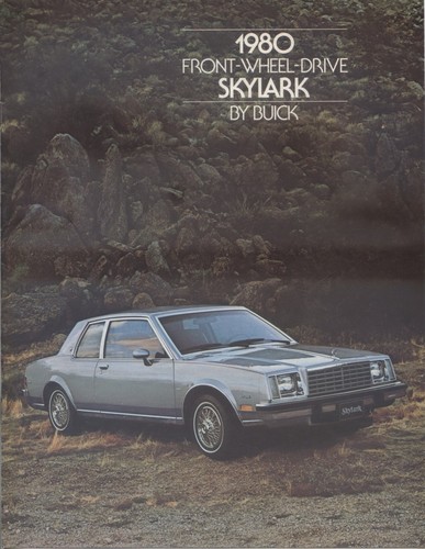 1980 front wheel drive - front, skylark