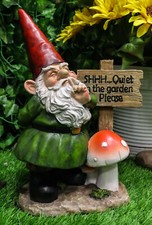 Whimsical Garden Gnome With