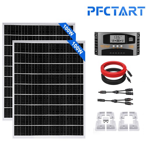 200w solar panel kit 12v - 200w,