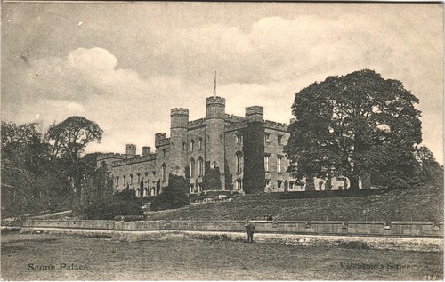 Scone palace perth postcard - palace,