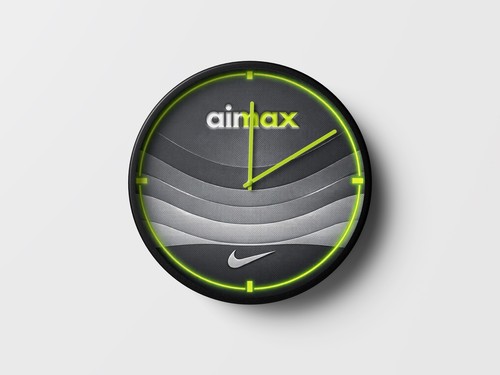 30cm neon airmax - 30cm, clock