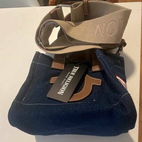 True religion blue small - small, tote