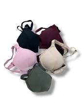 Set Of Five Non-wired Bras